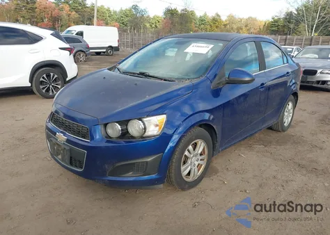 2013 Chevrolet Sonic Lt z USA, uszkodzony, nr VIN 1G1JC5SG6D4158062